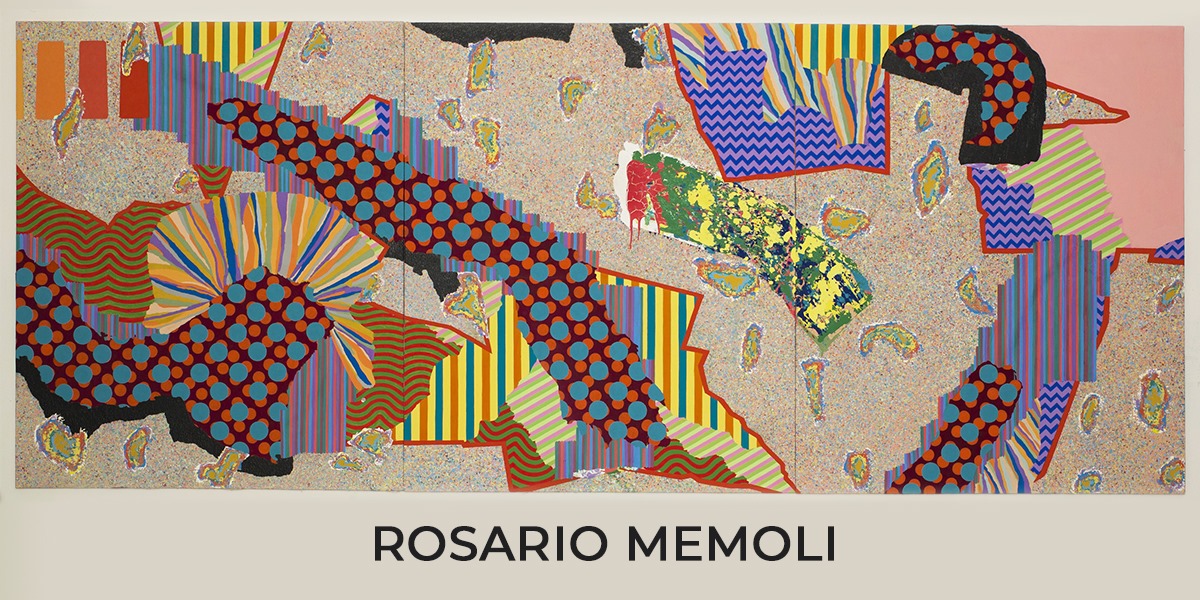 Rosario Memoli, the artist who invites you to lose yourself in shapes and colours