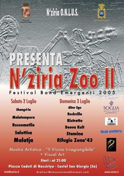nziria zoo festival of artists and music - band emergenti