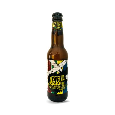 NZIRIA beer - birra Saison made by birrificio aeffe